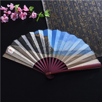 Custom Paper Bamboo Fan