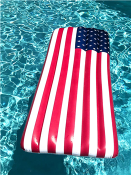 Inflatable American Flag Float