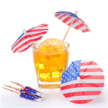 Flag Cocktail Umbrella