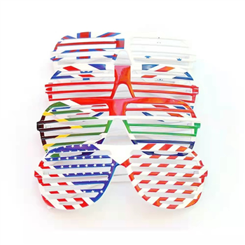Flag Blinds Glasses