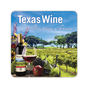 4'' Square Premium Paper Coasters