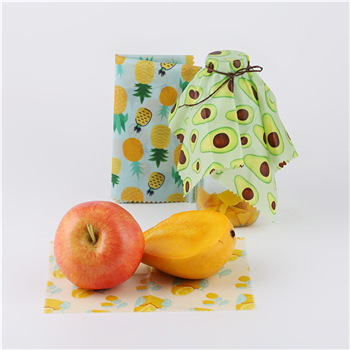 3 in 1 Reusable Beeswax Food Wraps Set