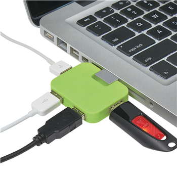 4 Port Mini USB Hub