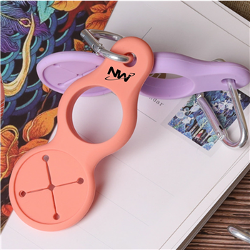 Silicone Carabiner With Water Bottle Buckle And Towel Buckle