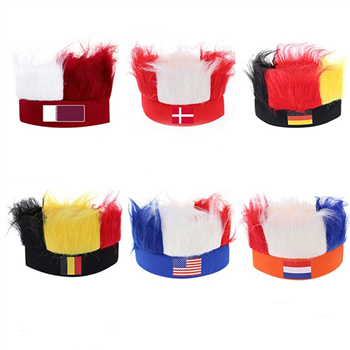 Sports Fans Wig with Headband
