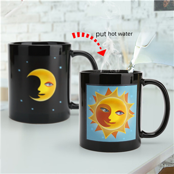 Alternating Sun And Moon Color-changing Mug