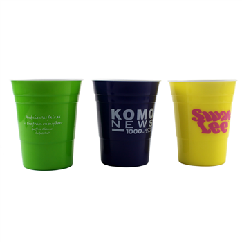 16oz Double Wall Plastic Party Cup