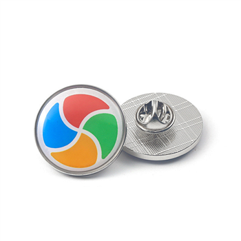 0.78" Circle Dome Lapel Pin