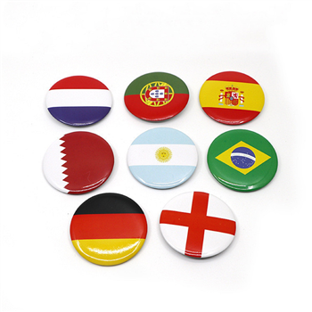 3” Round Pin-back Custom Buttons