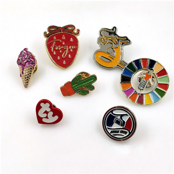 1.2" Die Struck Iron Soft Enamel Lapel Pin