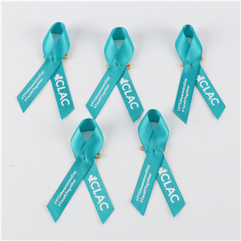 Custom Printed Ribbons with Pin