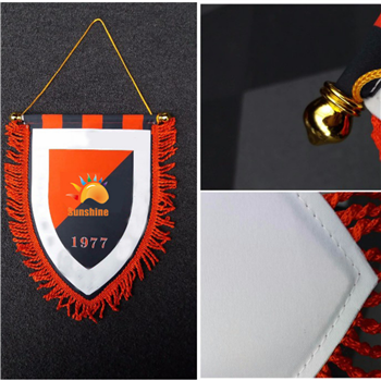 Customized Flag With Lanyard