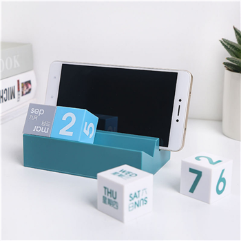 Desktop Calendar with Holder