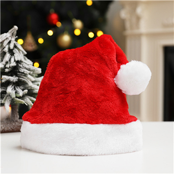Custom Plush Santa Hat