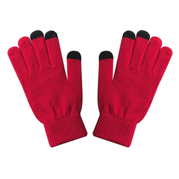 Fleece Knitted Touchscreen Gloves