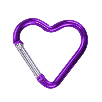 1.73"*1.61" Heart-shaped Carabiner 
