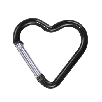 1.73"*1.61" Heart-shaped Carabiner 