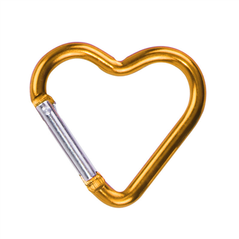 1.73"*1.61" Heart-shaped Carabiner 