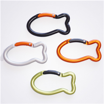 2.95"*1.61" Fish-shaped Carabiner 