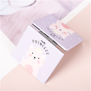 Square Shape Foldable Cosmetic Mirror