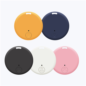 Round-Shaped Wireless Smart Bluetooth Tracker Anti-Lost Device Keychain Key Finder