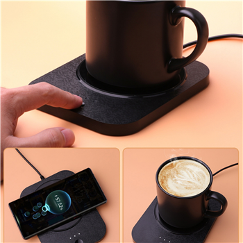 Temperature Coaster With Wireless Charging
