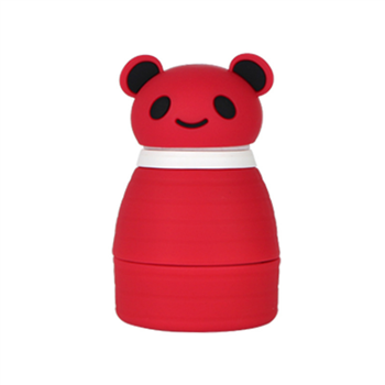 600ml Bear Collapsible Water Bottle
