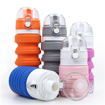 500ml Collapsible Silicone Water Bottle