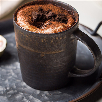 Retro Style Rust Coffee Mug