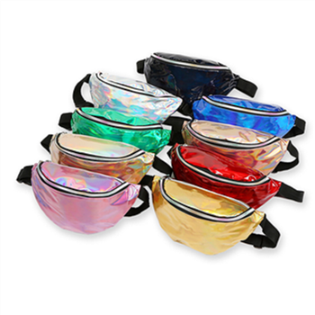 Iridescent fanny pack