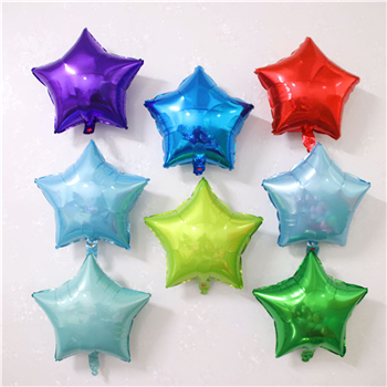 18" Star Shape Aluminium Foil Balloon