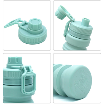 25 oz Silicone Collapsible Water Bottle