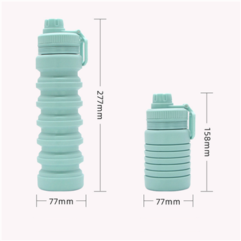 25 oz Silicone Collapsible Water Bottle