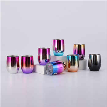 12 oz. Vacuum Stainless Steel Eggshell Cup