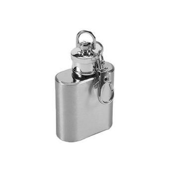 1oz Hip Flasks With Keychain