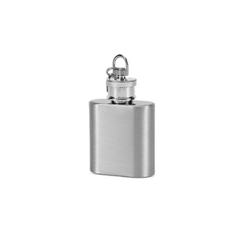 1oz Hip Flasks With Keychain