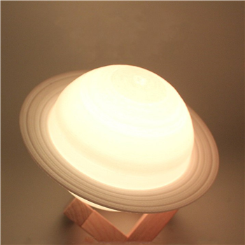 3D Print LED Saturn Shaped Slapping Night Light