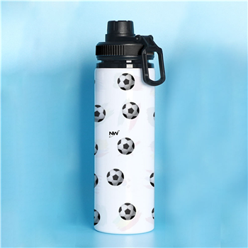 Color Changing Aluminium Football Bottle
