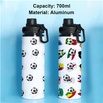 Color Changing Aluminium Football Bottle