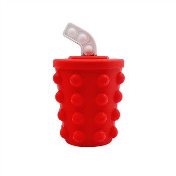 Cup Shape Silicone Pop Push Bubble Fidget