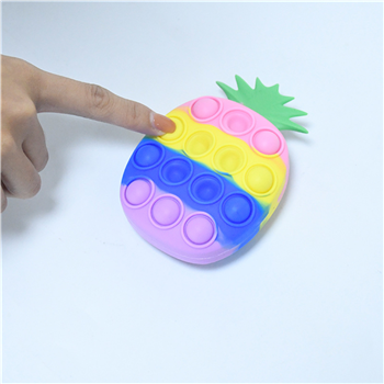 Pineapple Shape Silicone Pop Push Bubble Fidget