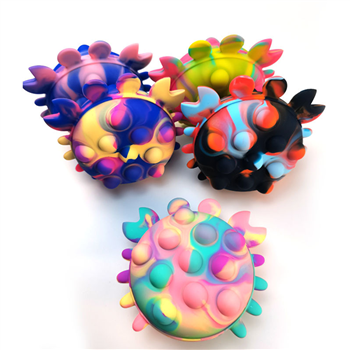 Crab Shape Silicone Pop Push Bubble Fidget