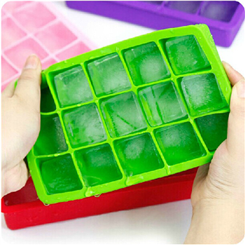 15 Grid Silicone Ice Cube Tray Mold