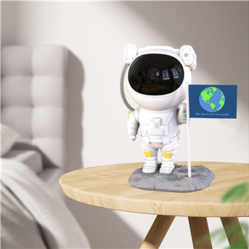 Bluetooth Astronaut Starry Sky Projector w/ National Flag