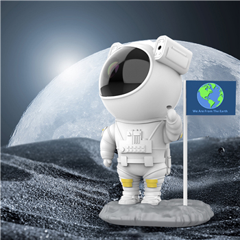 Bluetooth Astronaut Starry Sky Projector w/ National Flag