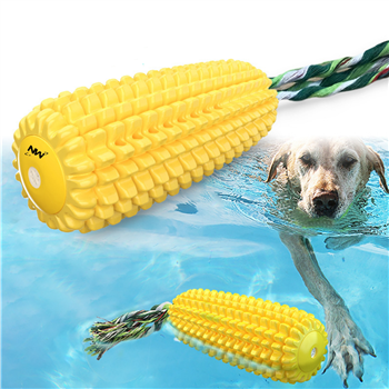 Durable Dog Corn Toy With Squeaker