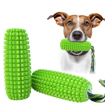 Durable Dog Corn Toy With Squeaker
