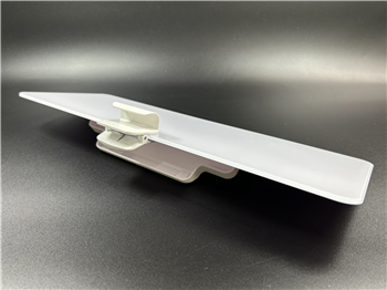 16" x 6" Rectangle Desktop Glass Whiteboard