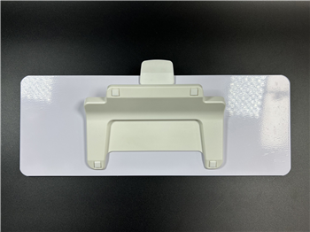 16" x 6" Rectangle Desktop Glass Whiteboard