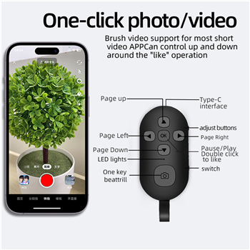 Multi-Function Bluetooth Remote Control